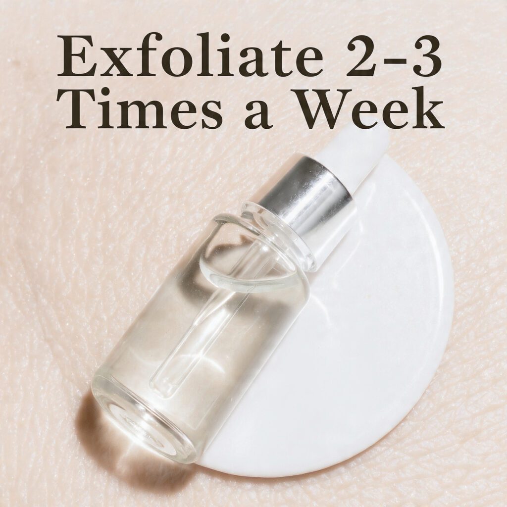 Exfoliate 2&ndash;3 Times a Week
