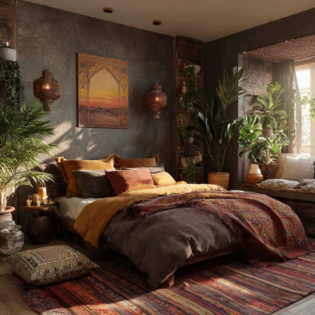 Boho Small Bedroom Style