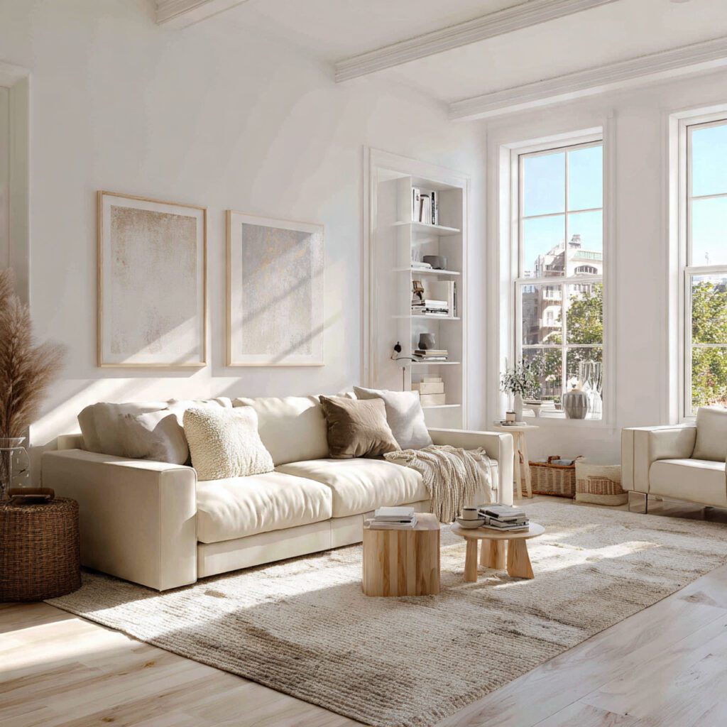 Choose Light and Neutral Colors