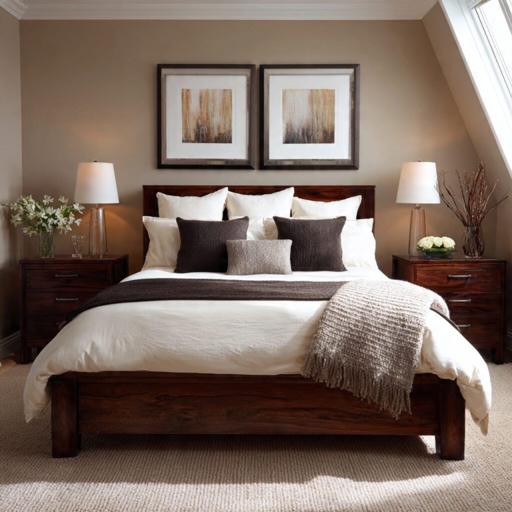 Dark Brown Luxury Bedroom