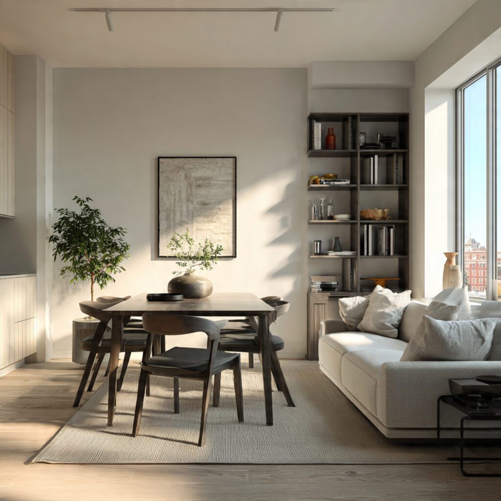 Choose Clean-Lined Furniture