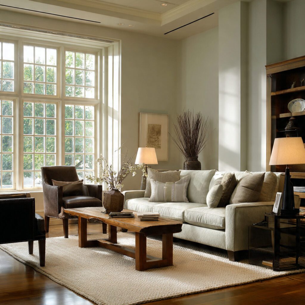 Choose Furniture with Exposed Legs