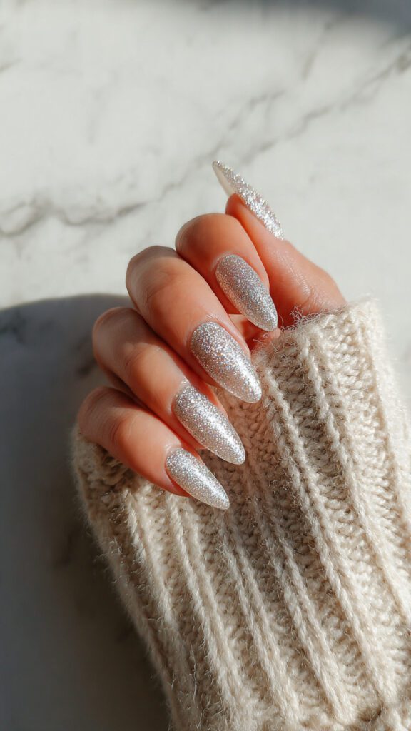 Classic Silver Glitter Ombre