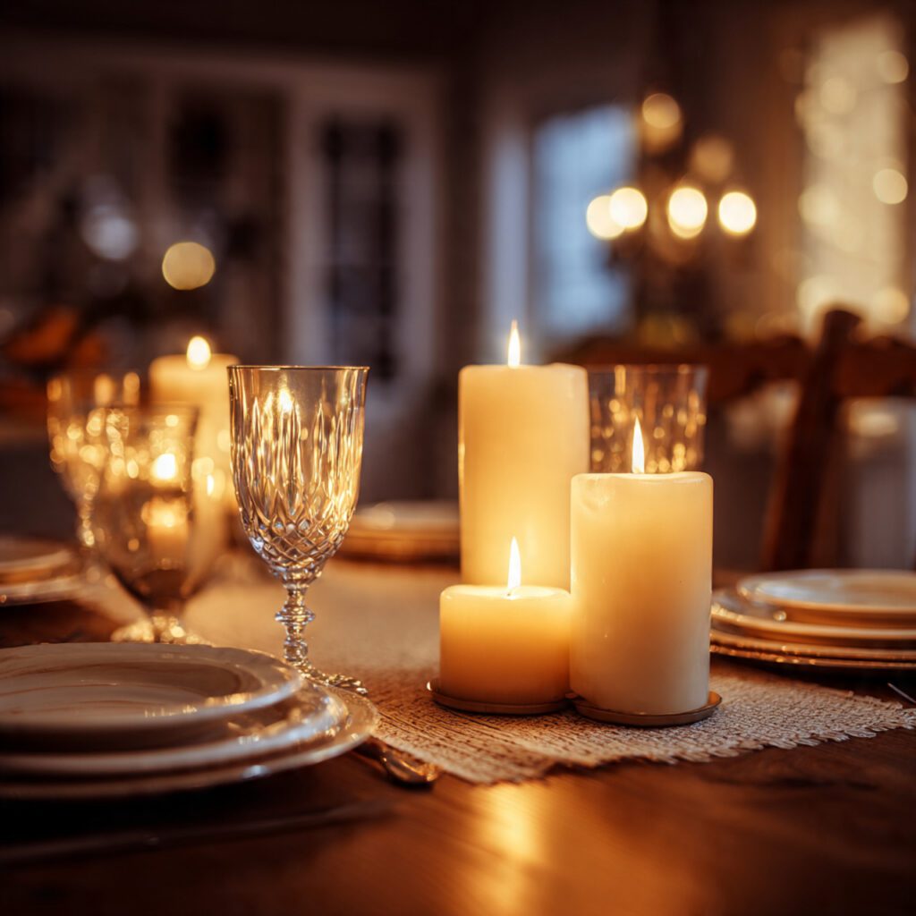 Create a Candlelit Dinner Experience