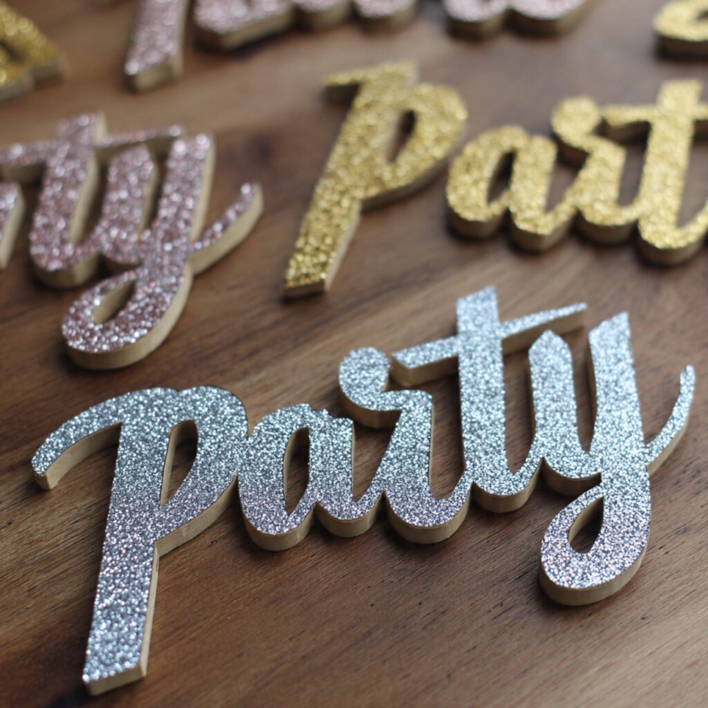 DIY Party Signage