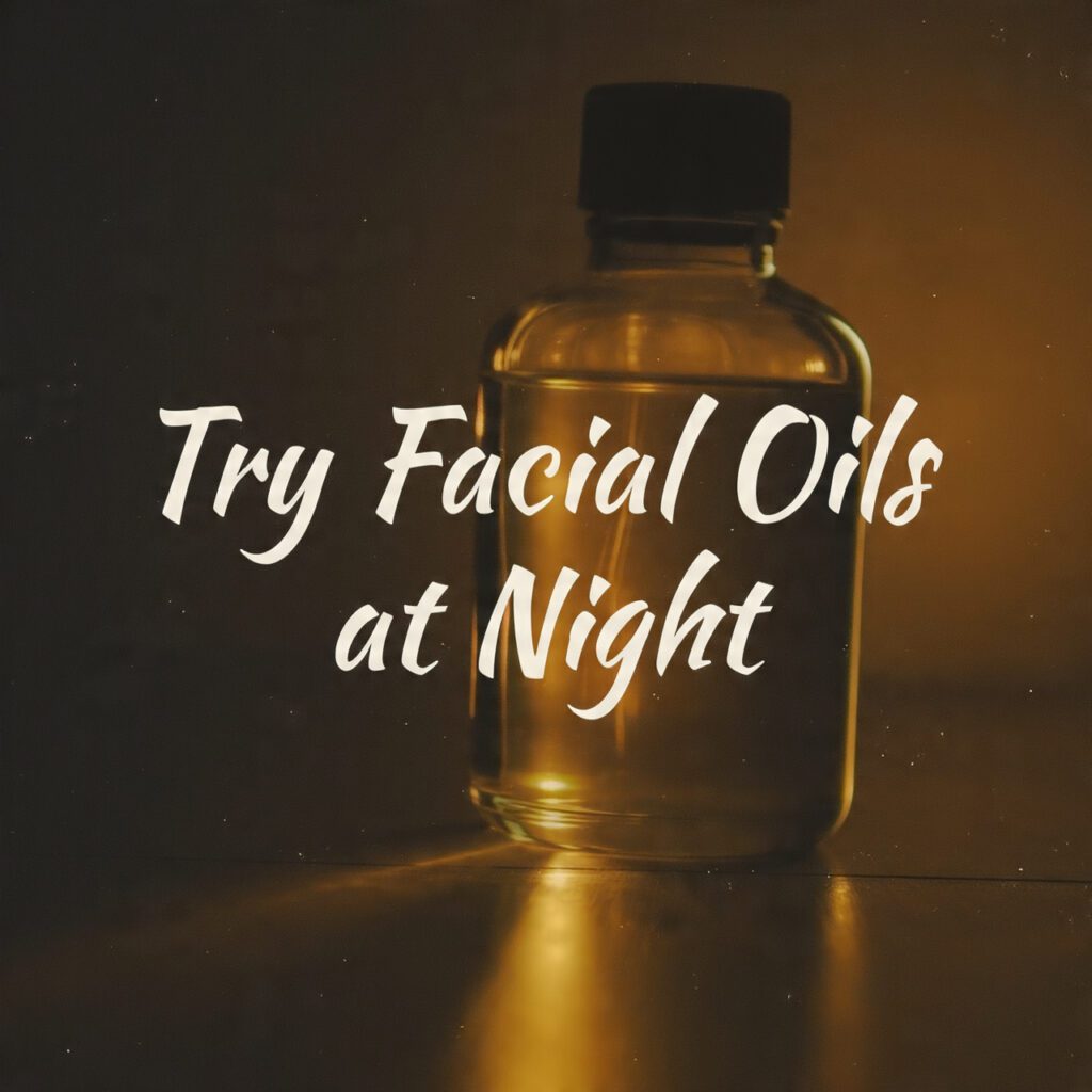 Try Using Facial Oils at Night