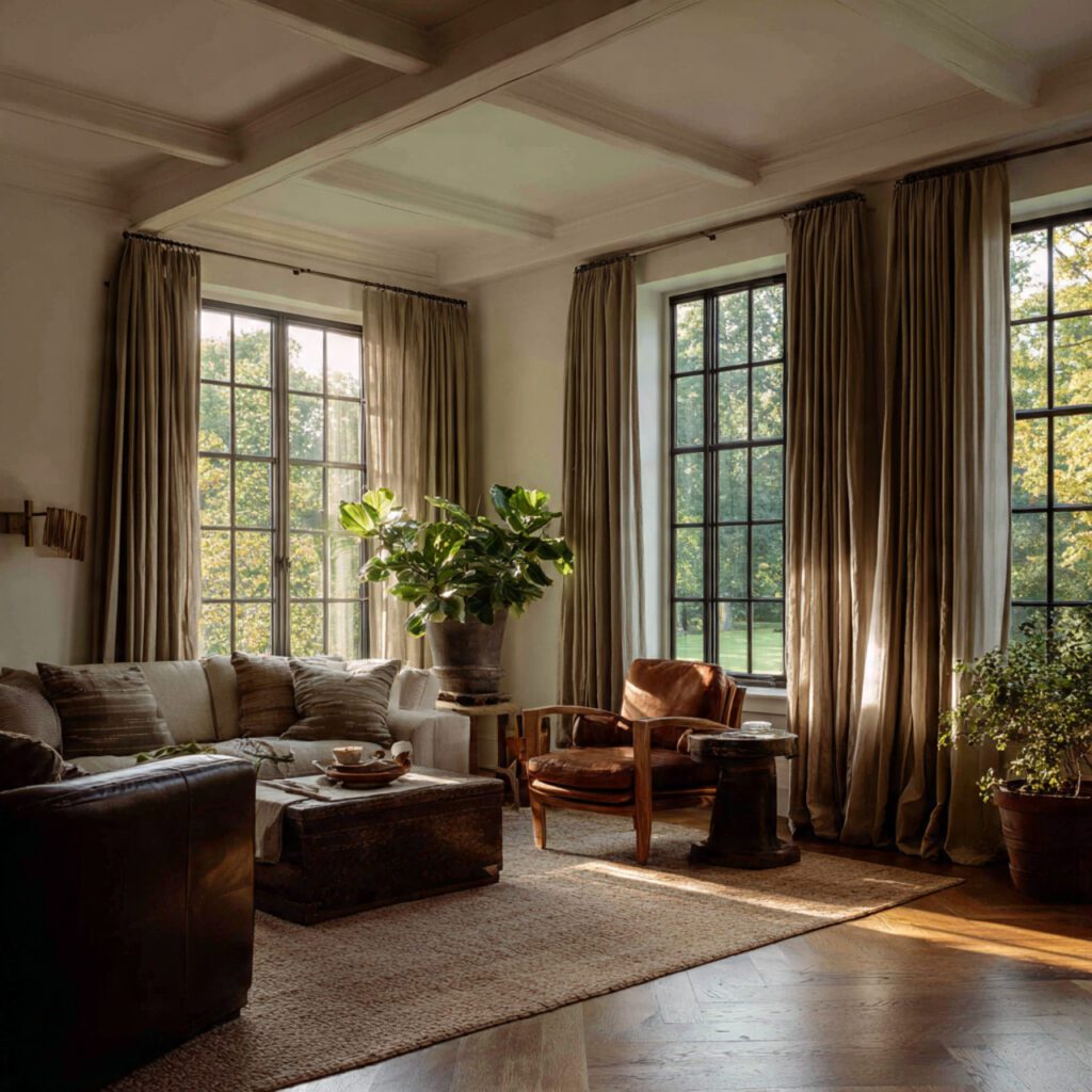 Hang Curtains High and Wide