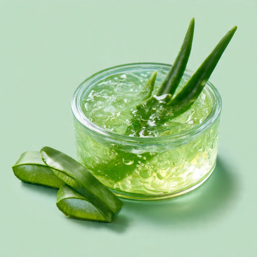 Apply a Soothing Aloe Vera Gel