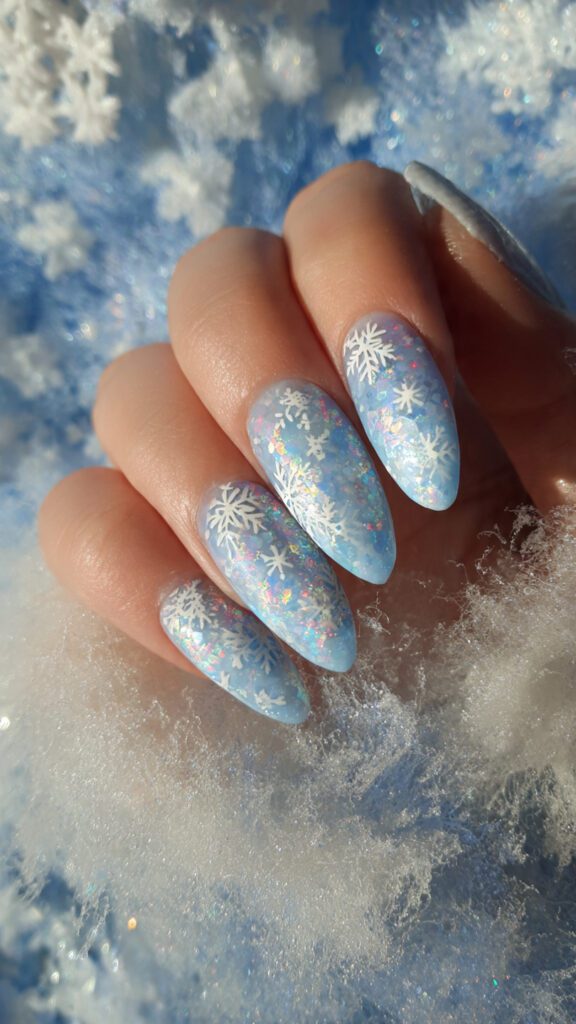 Frozen Ice Crystal Effect