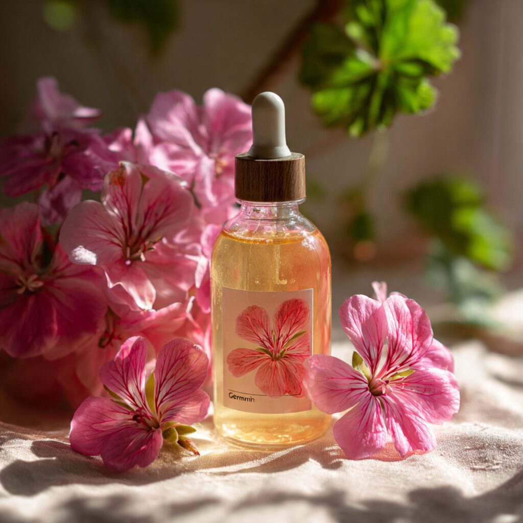 Geranium Oil for Hormone Balance