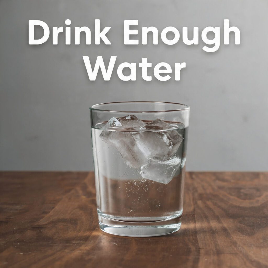 Stay Hydrated to Balance Oil Production