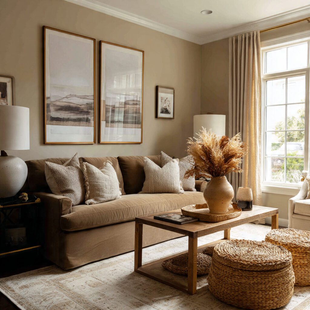 Use Warm, Neutral Color Tones