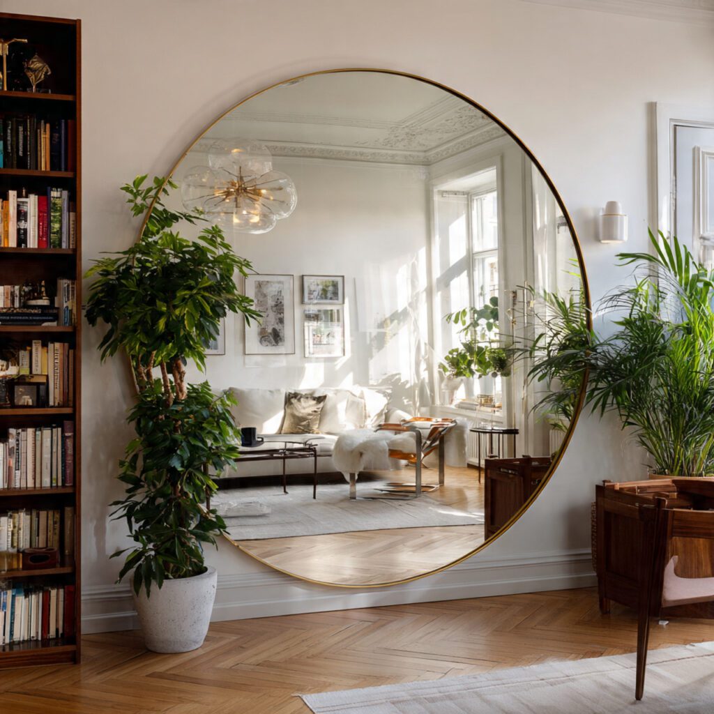 Use Mirrors to Make Spaces Look Bigger