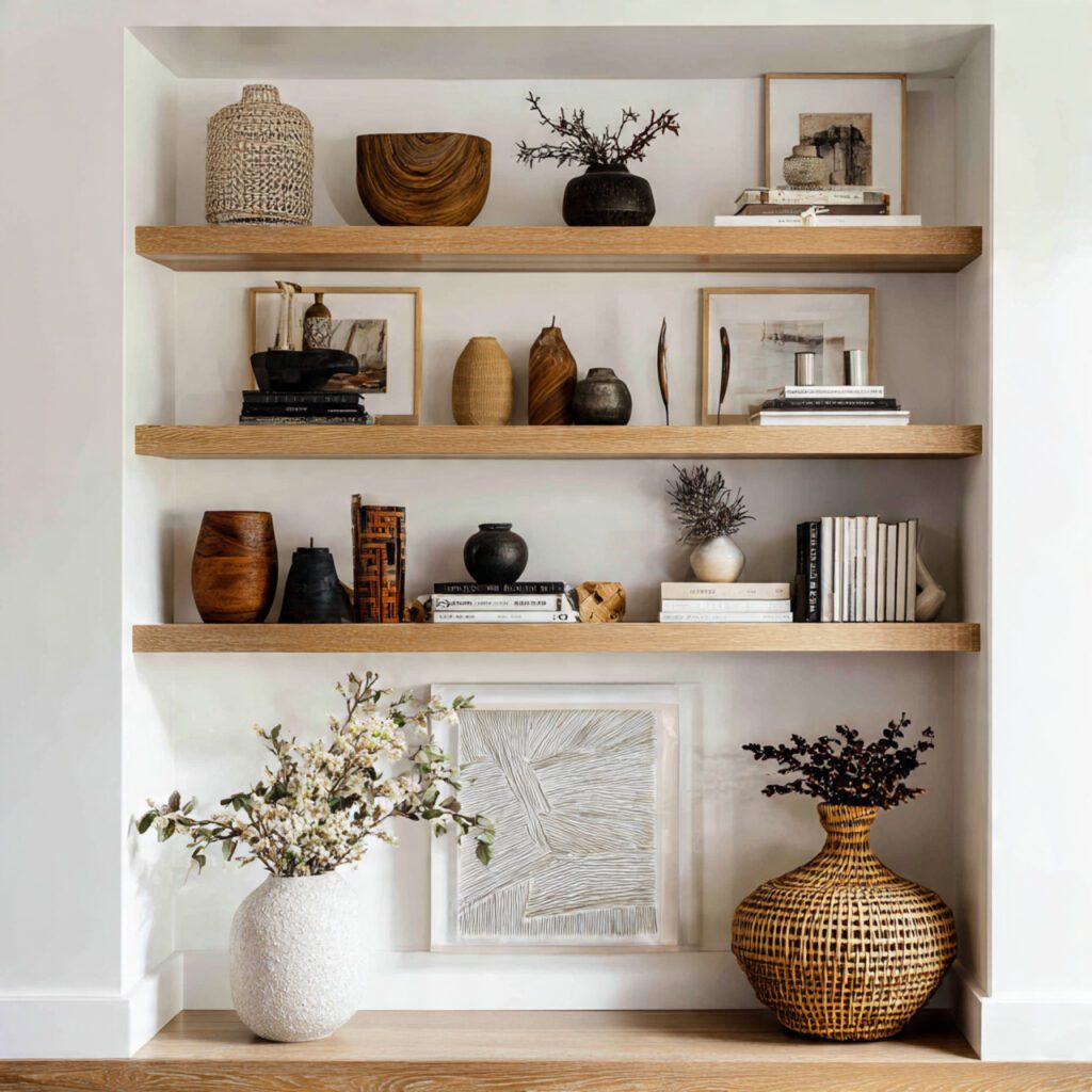 Use Open Shelving Thoughtfully