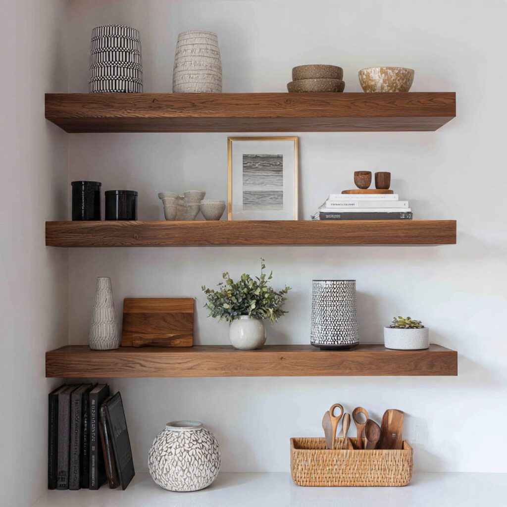 Style Open Shelving Carefully