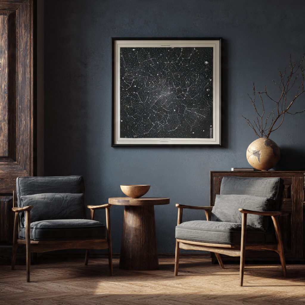 Personalized Star Map of Special Date