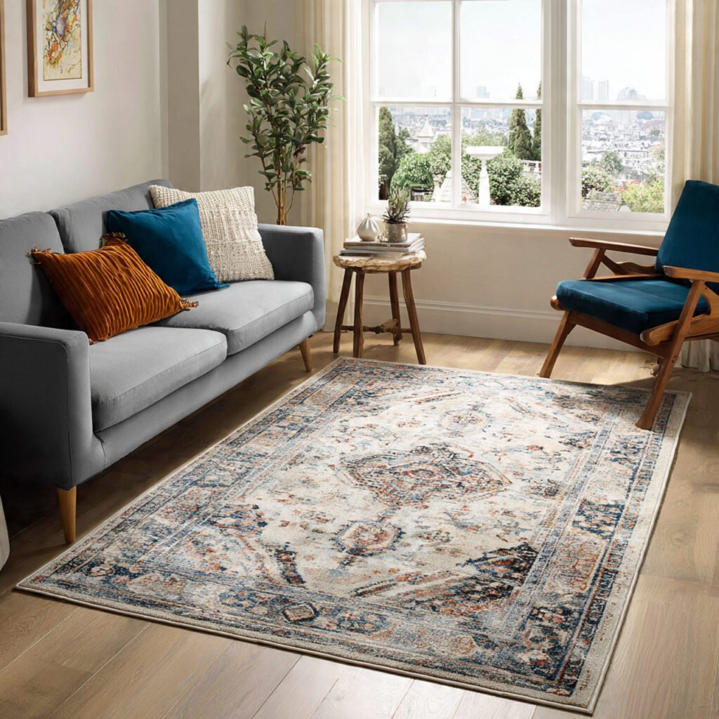 Use Rugs to Define Spaces