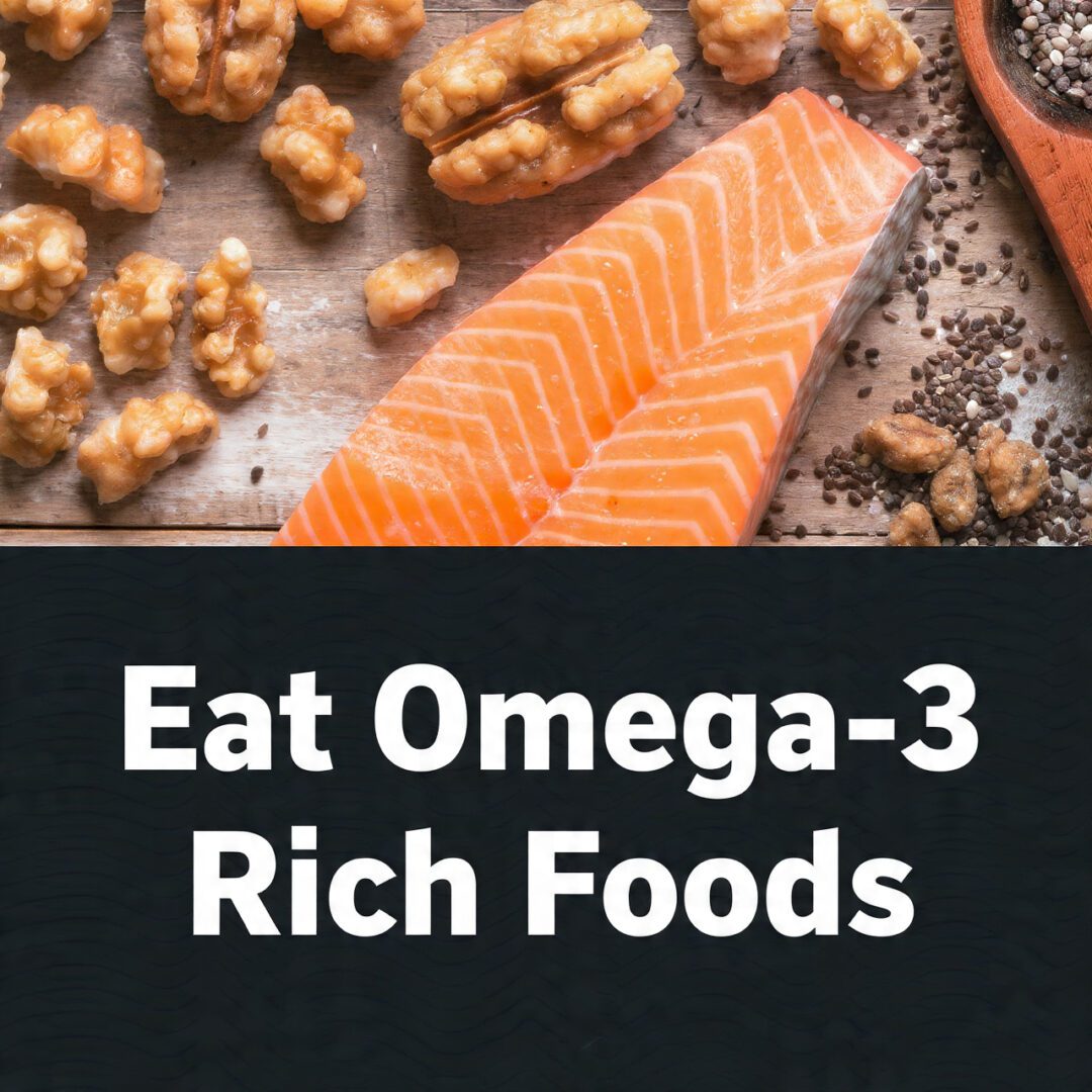 Eat Omega-3 Rich Foods