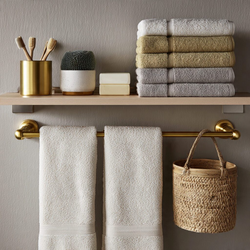 Choose Compact Bathroom Accessories