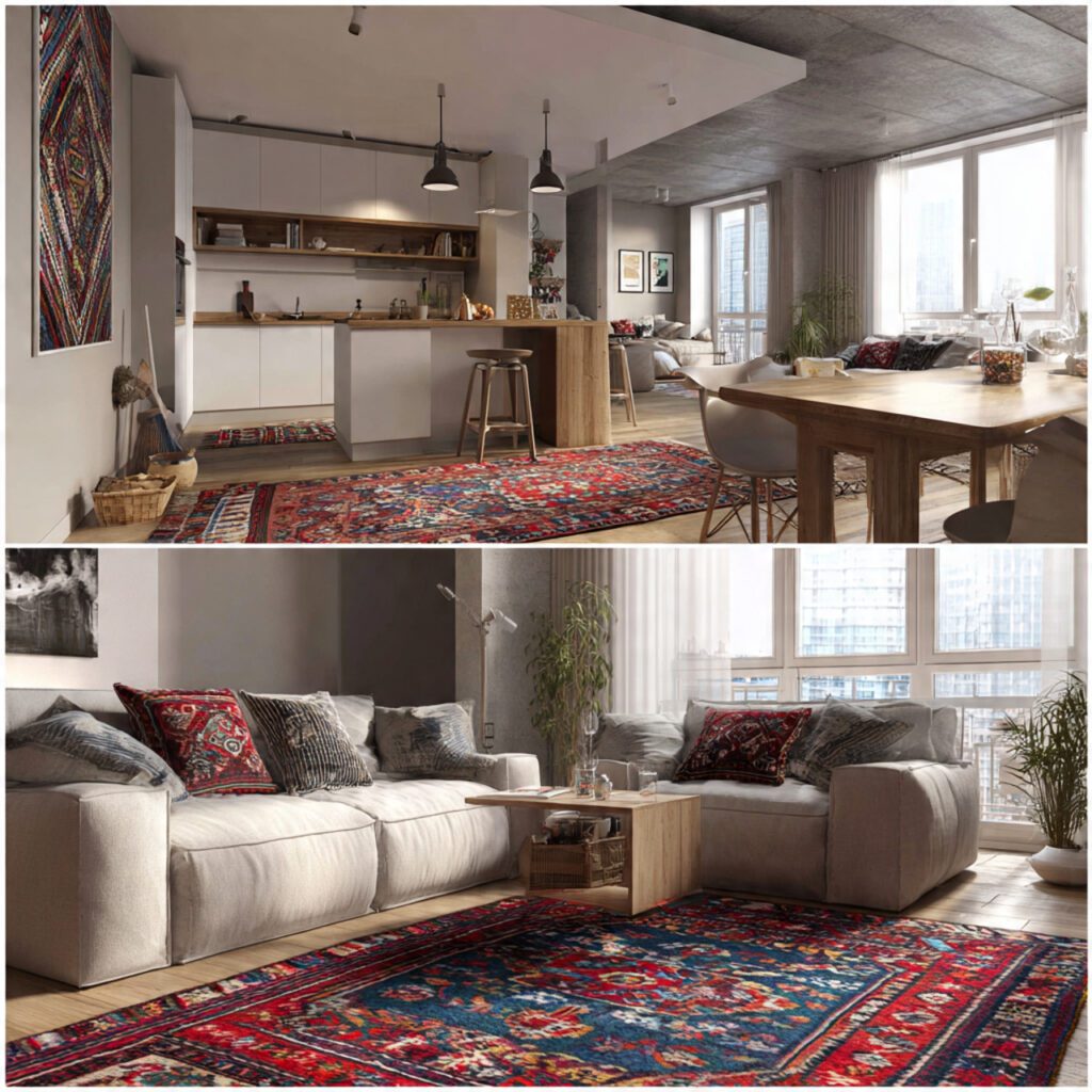 Choose Rugs to Define Areas