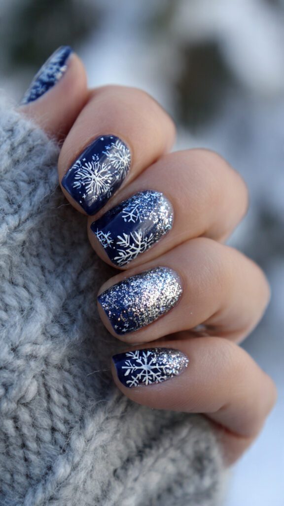 Snowflake Stamping with Silver