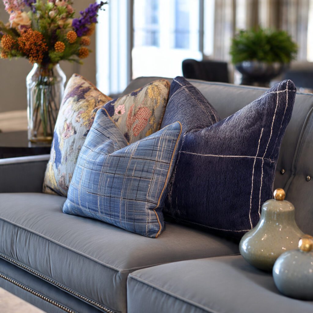 Add Accent Pillows Thoughtfully