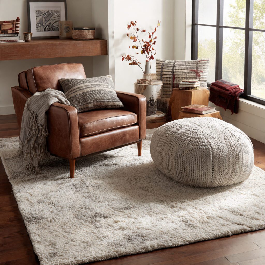 Use Area Rugs for Warmth