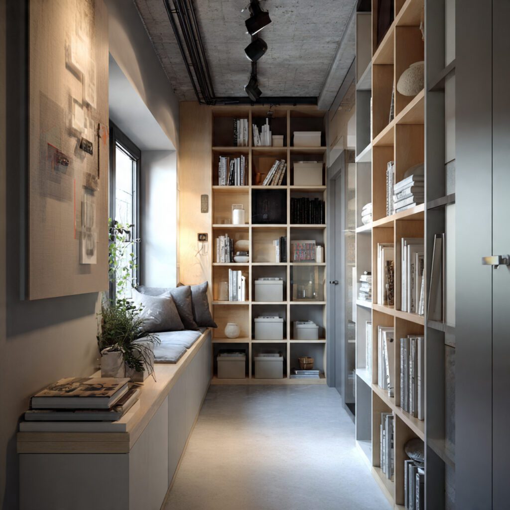 Use Vertical Storage Solutions