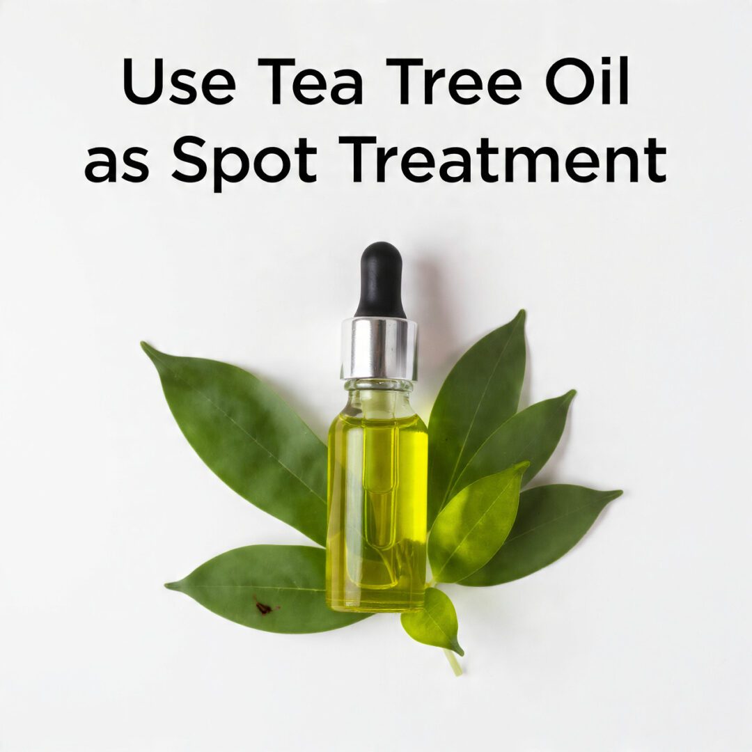 Use Tea Tree Oil as a Natural Spot Treatment