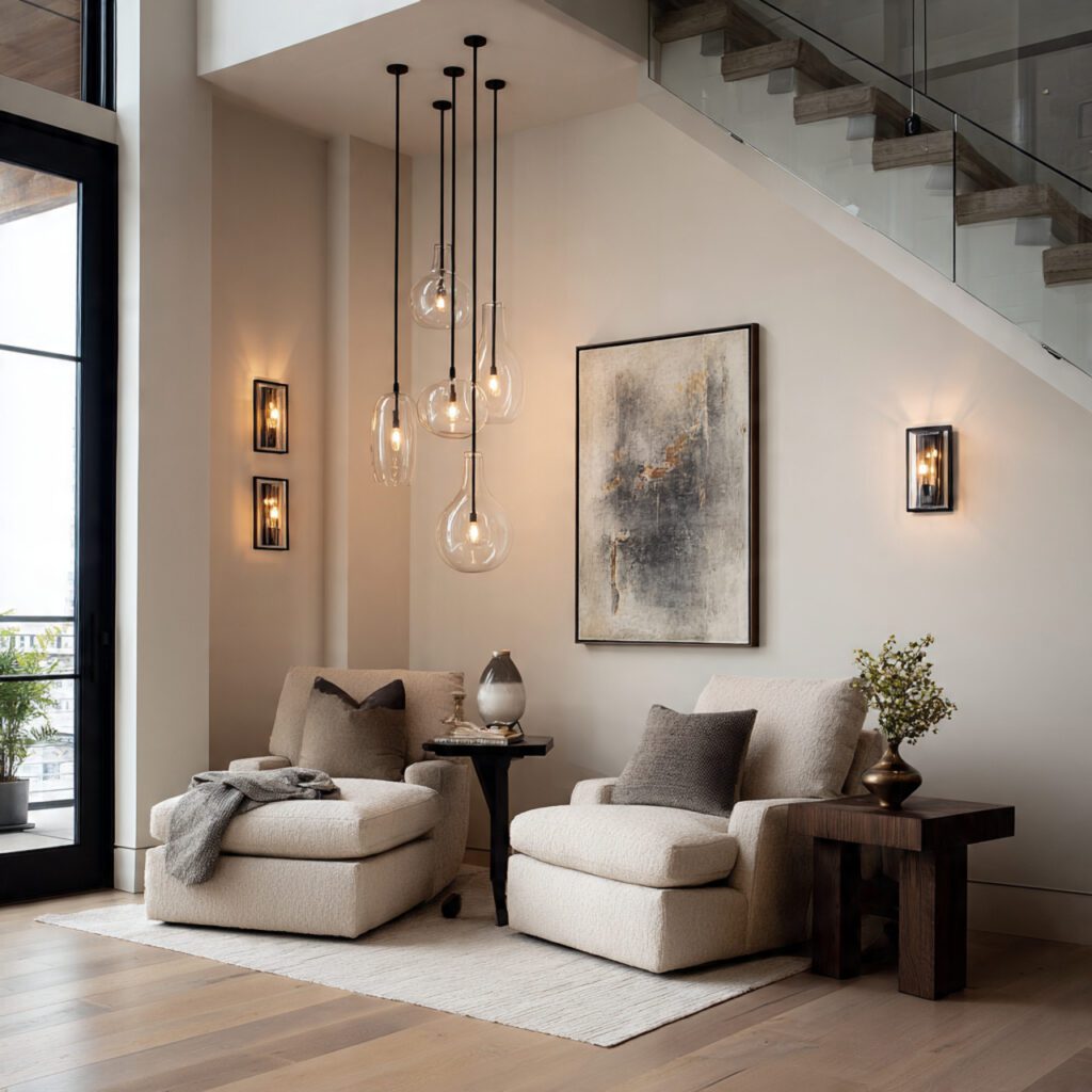 Use Modern Lighting as a Design Feature