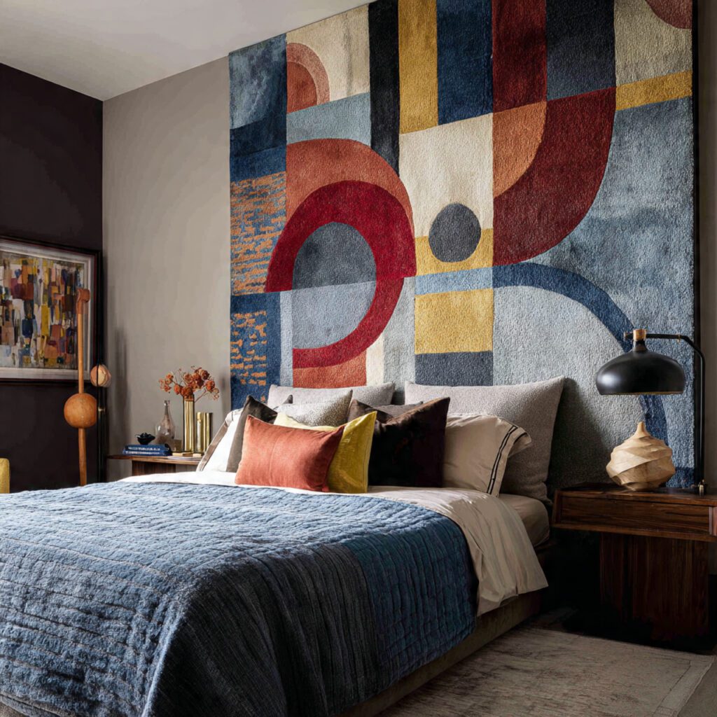 Statement Graphic Tapestries for Modern Drama