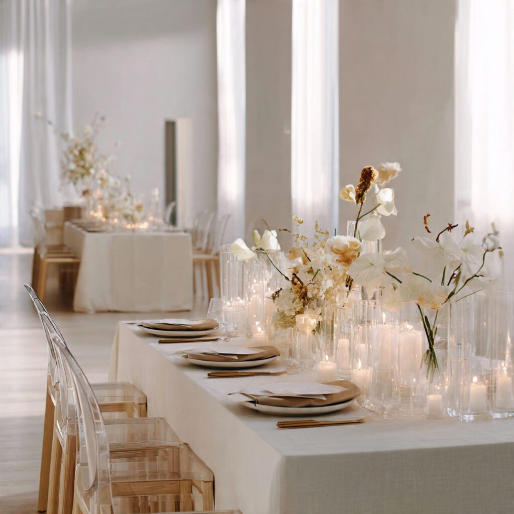Minimalist Wedding with a Neutral Color Palette