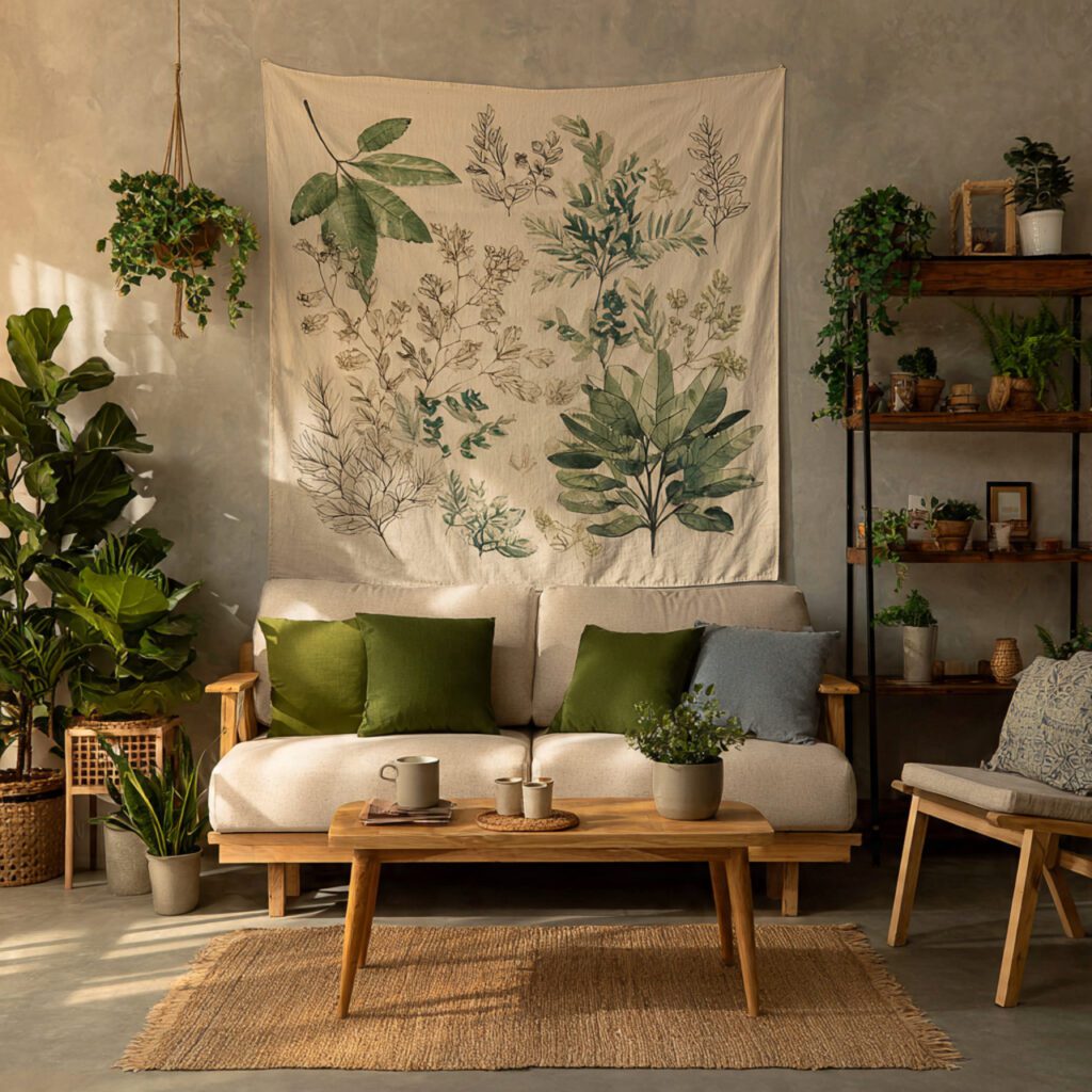 Botanical Tapestries for Natural Serenity
