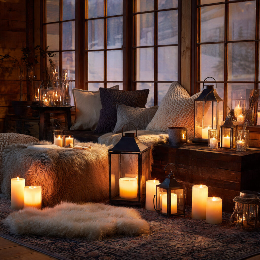 Decorate with Candles and Lanterns