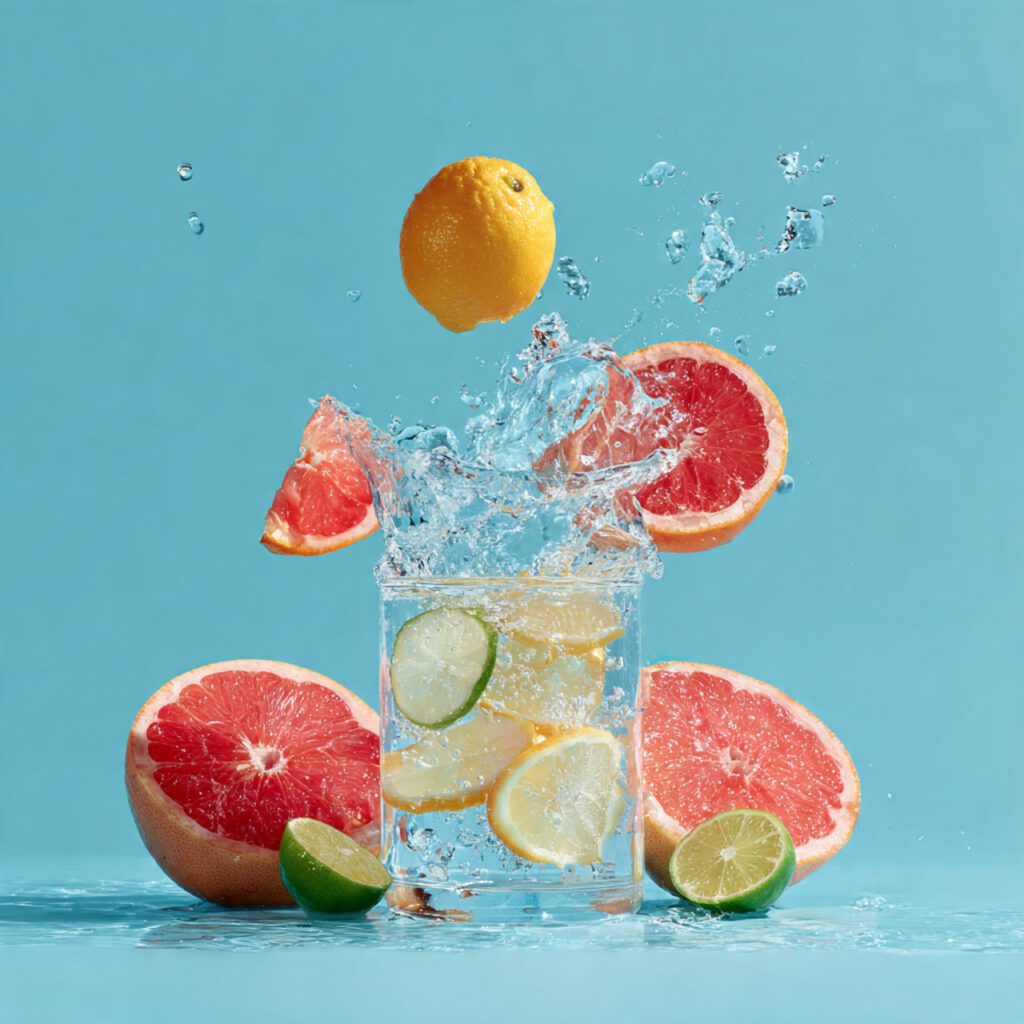 Healthy Diet and Hydration for Inner Glow