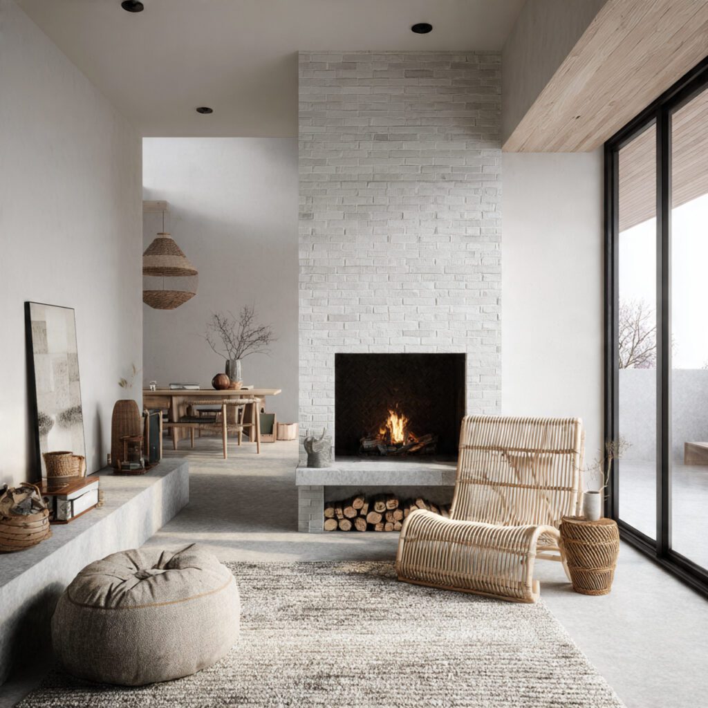 Create a Fireplace Focal Point