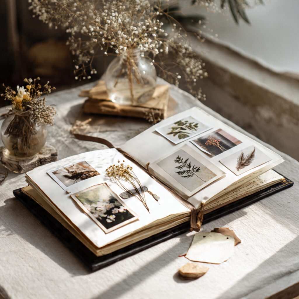 DIY Scrapbook of Shared Moments