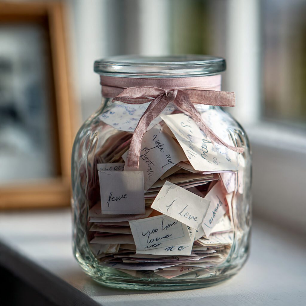 Handmade Love Letter Jar
