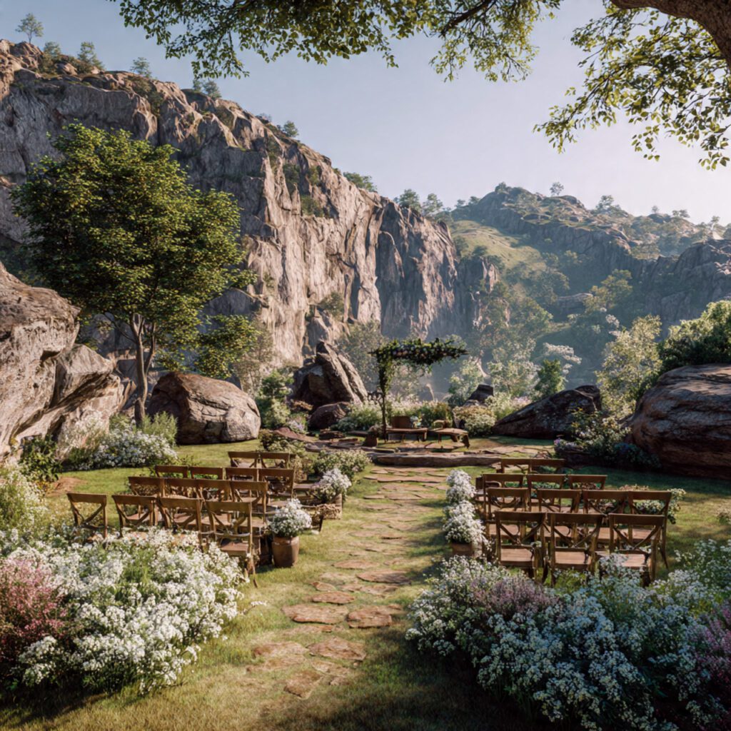 Destination-Style Local Wedding