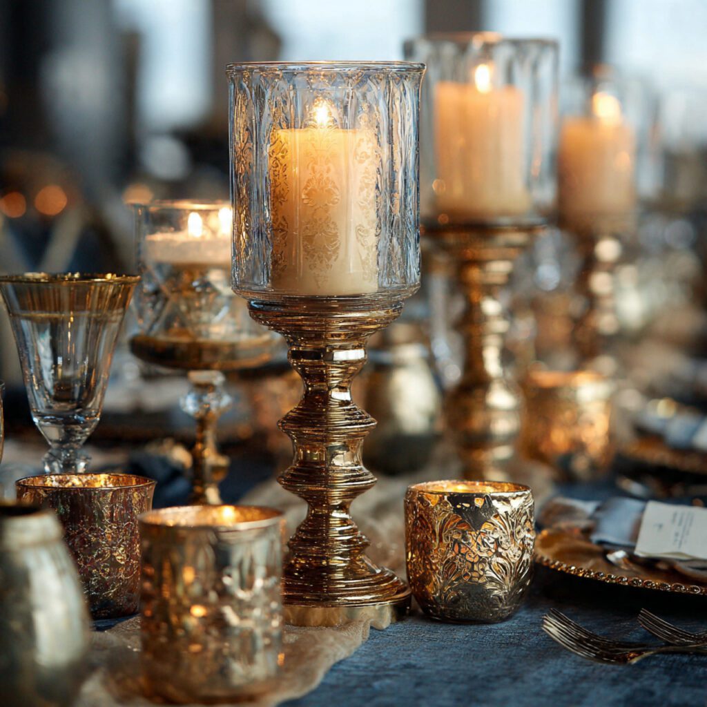 Metallic Accents for Subtle Glamour