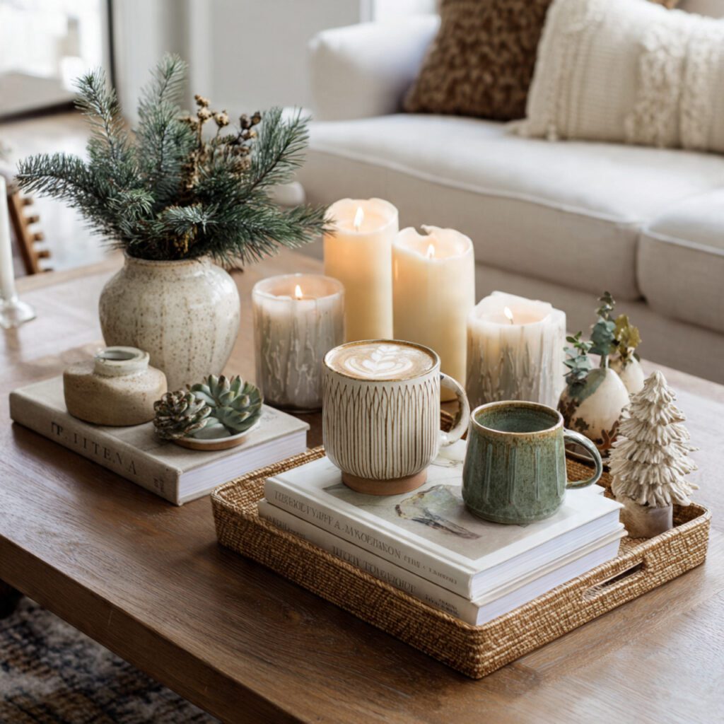 Style Your Coffee Table with Winter Accents