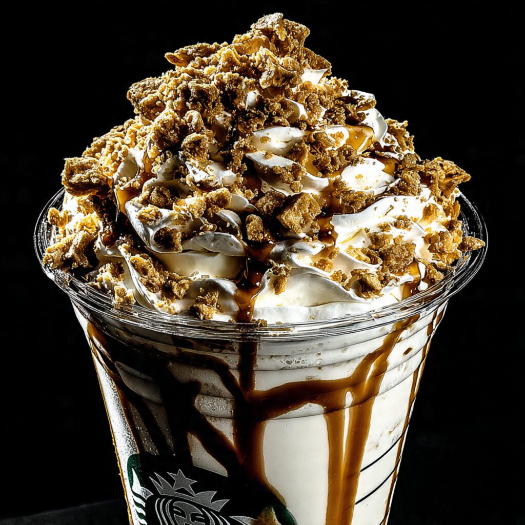 Caramel Ribbon Crunch Frappuccino