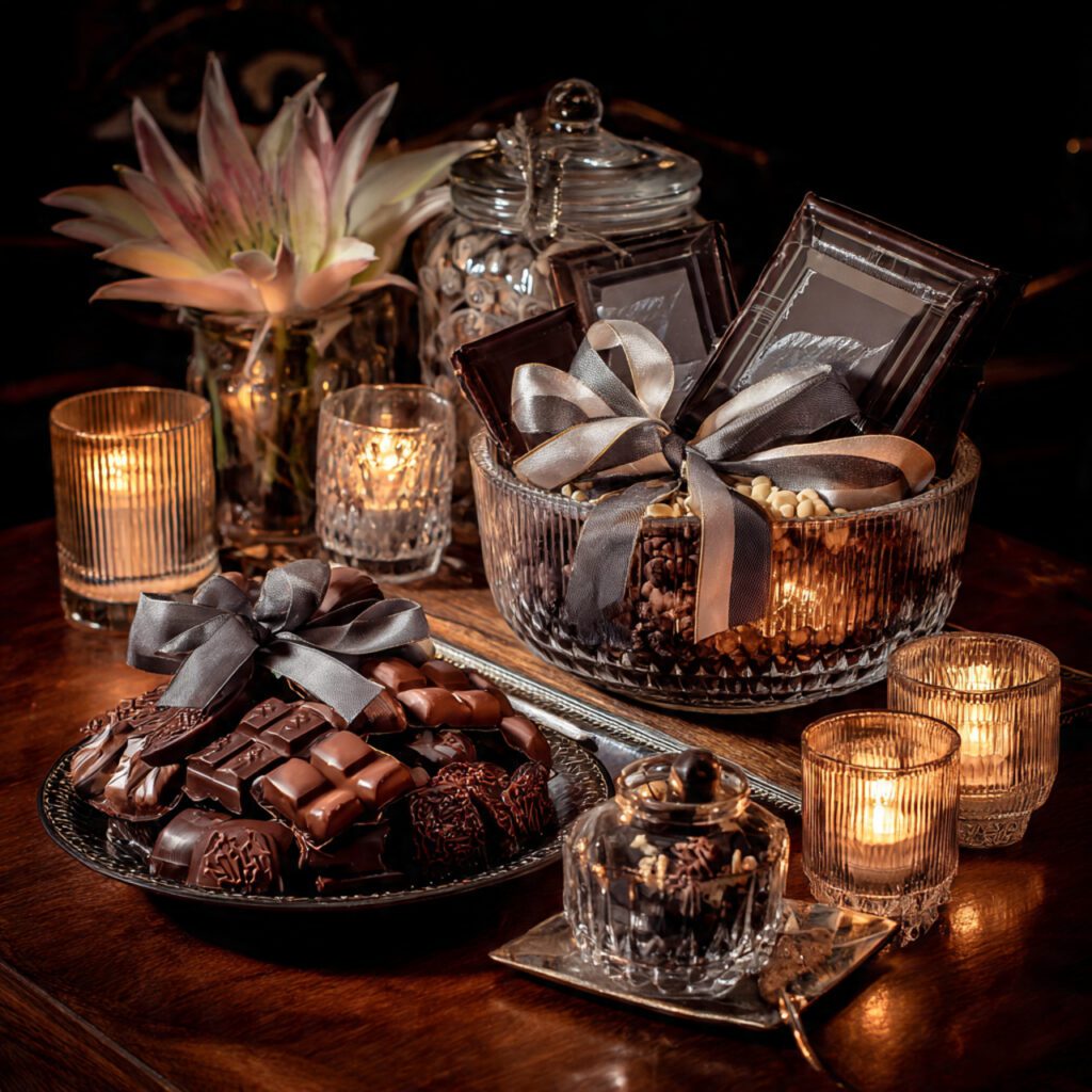  Chic Chocolate and Dessert Basket