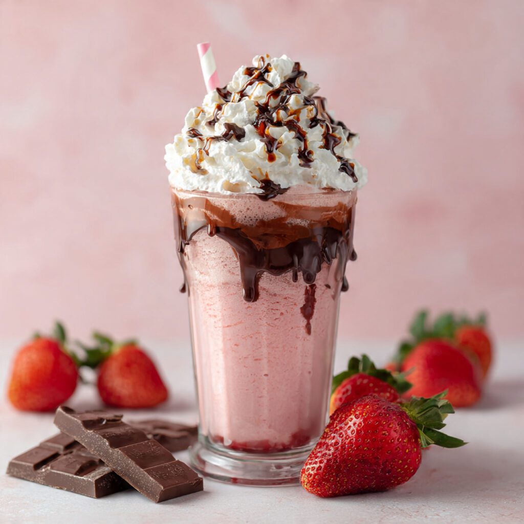 Chocolate Covered Strawberry Frappuccino