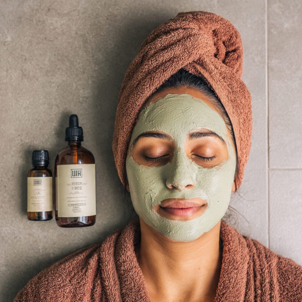 Apply Clay Masks Only on the T-Zone