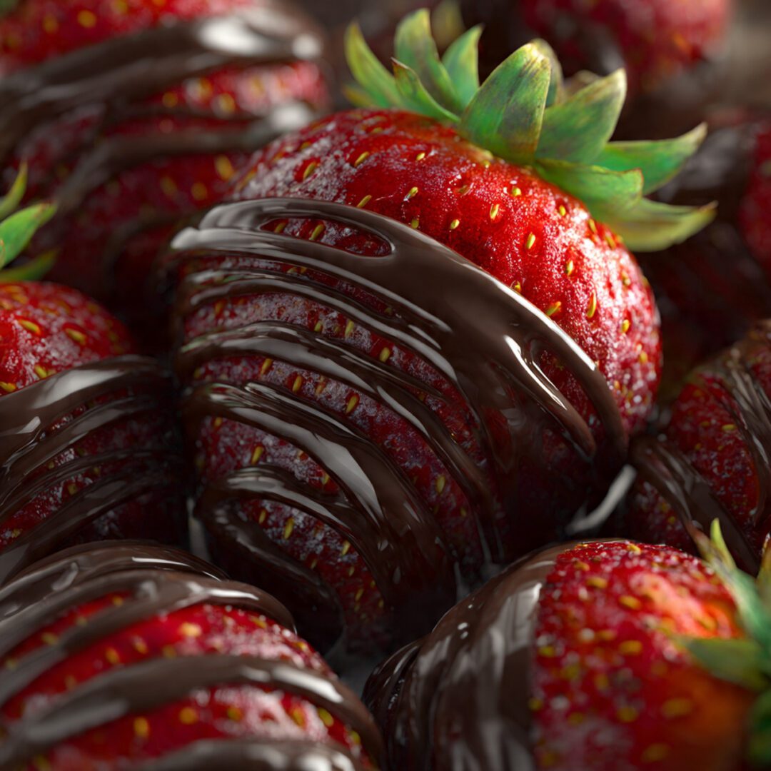 Dark Chocolate&ndash;Dipped Strawberries
