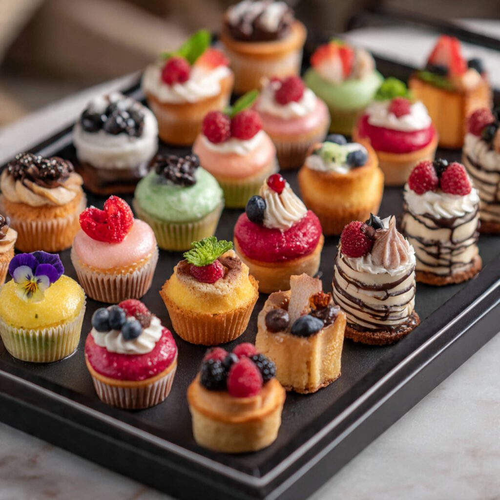 Mini Pastry & Cupcake Tray