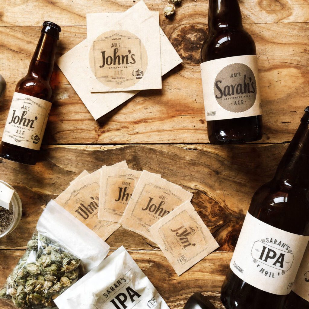 Personalized Whiskey or Beer Brewing Kit