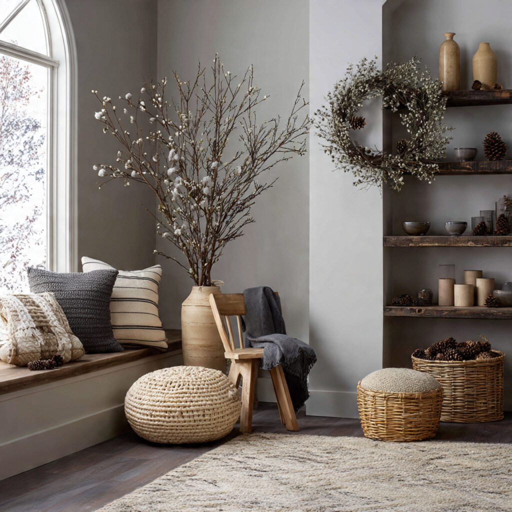 Decorate with Natural Winter Elements