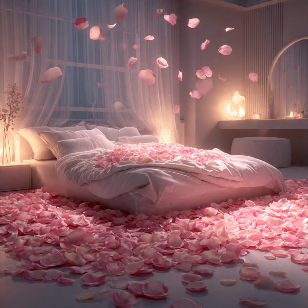 Rose Petals with Minimal Styling